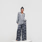 Shadow Weave Co-ord Set – Charcoal
