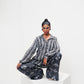 Shadow Weave Co-ord Set – Charcoal