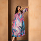 Rose Reverie Ruched Dress