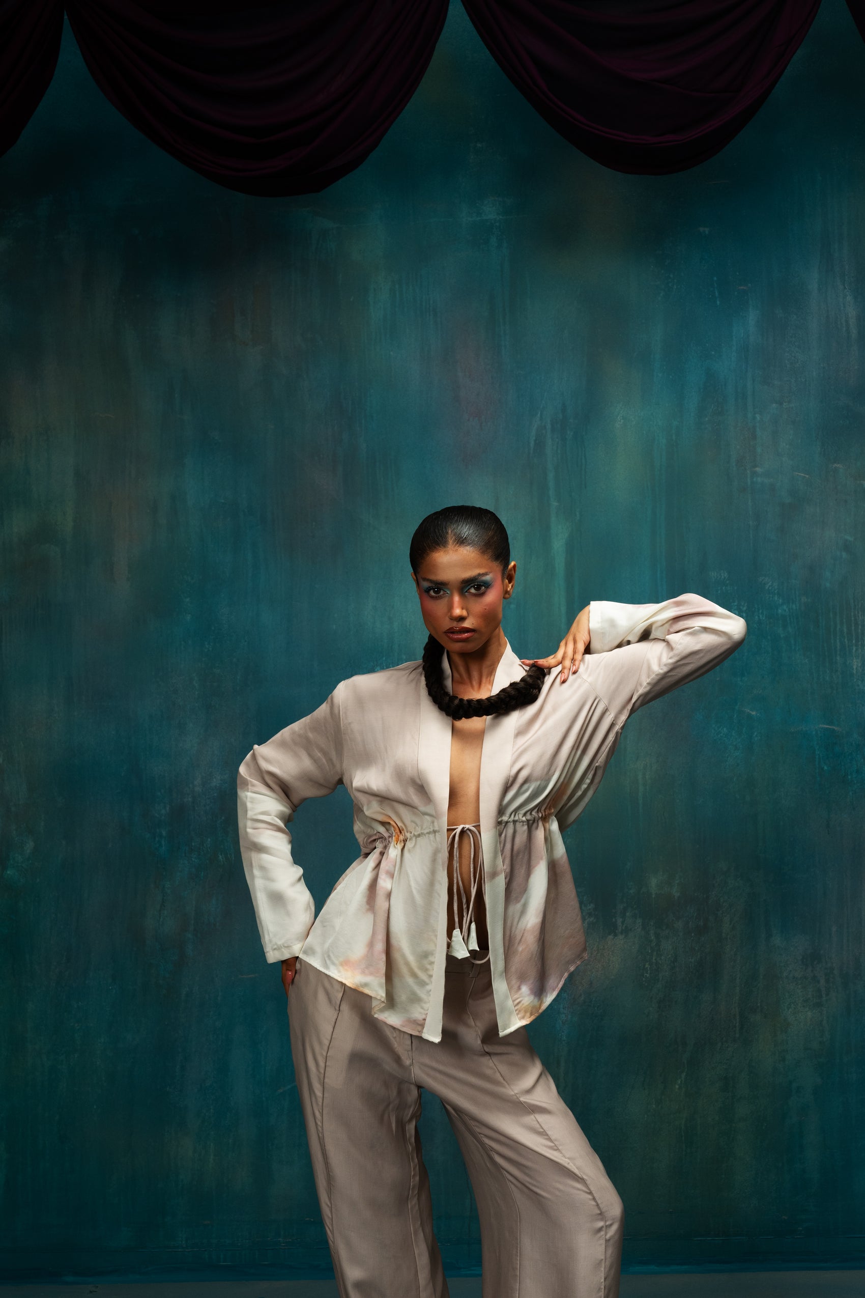 Rose Wash Relaxed Co-ord Set – Dust Rose