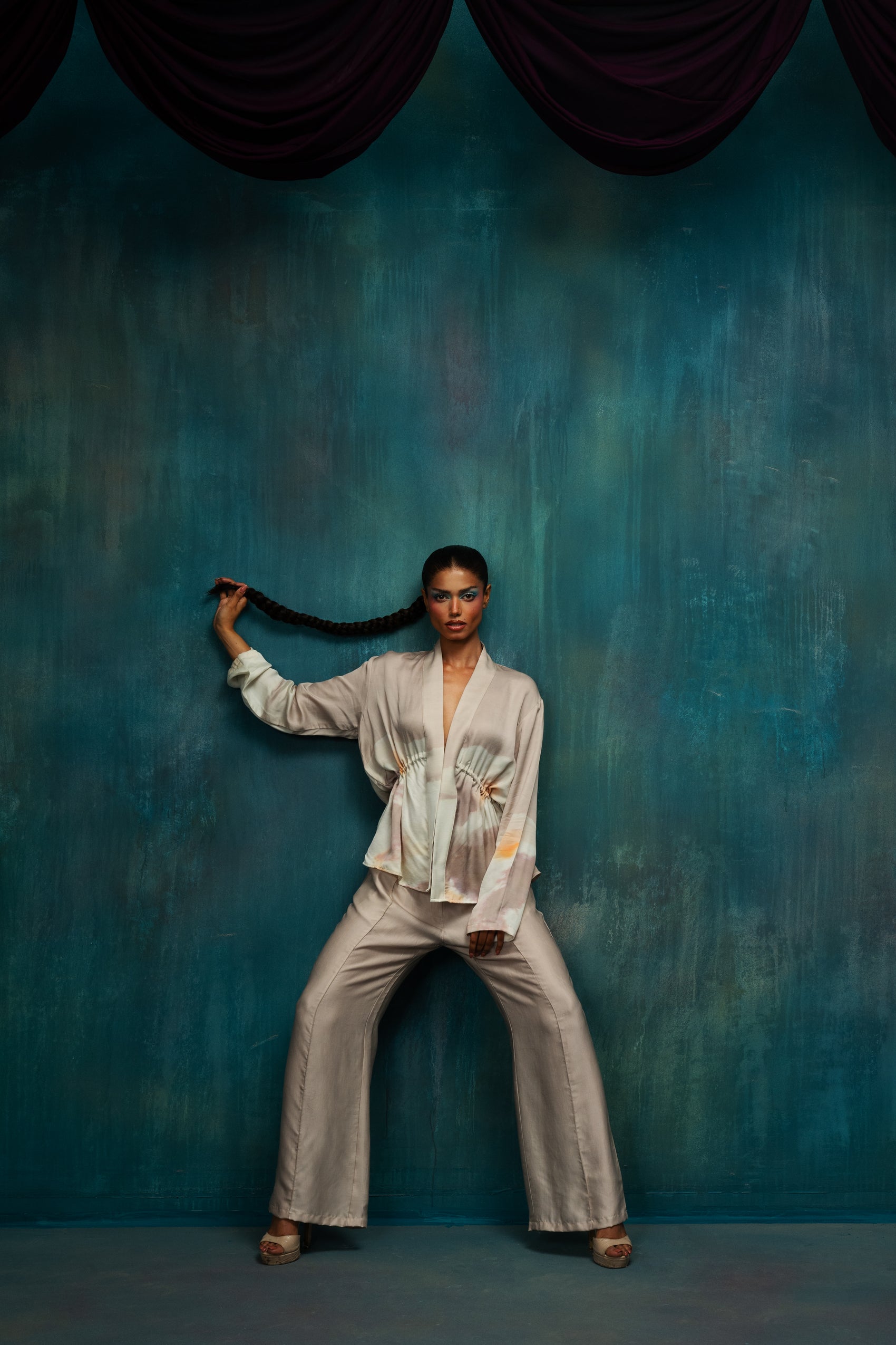 Rose Wash Relaxed Co-ord Set – Dust Rose