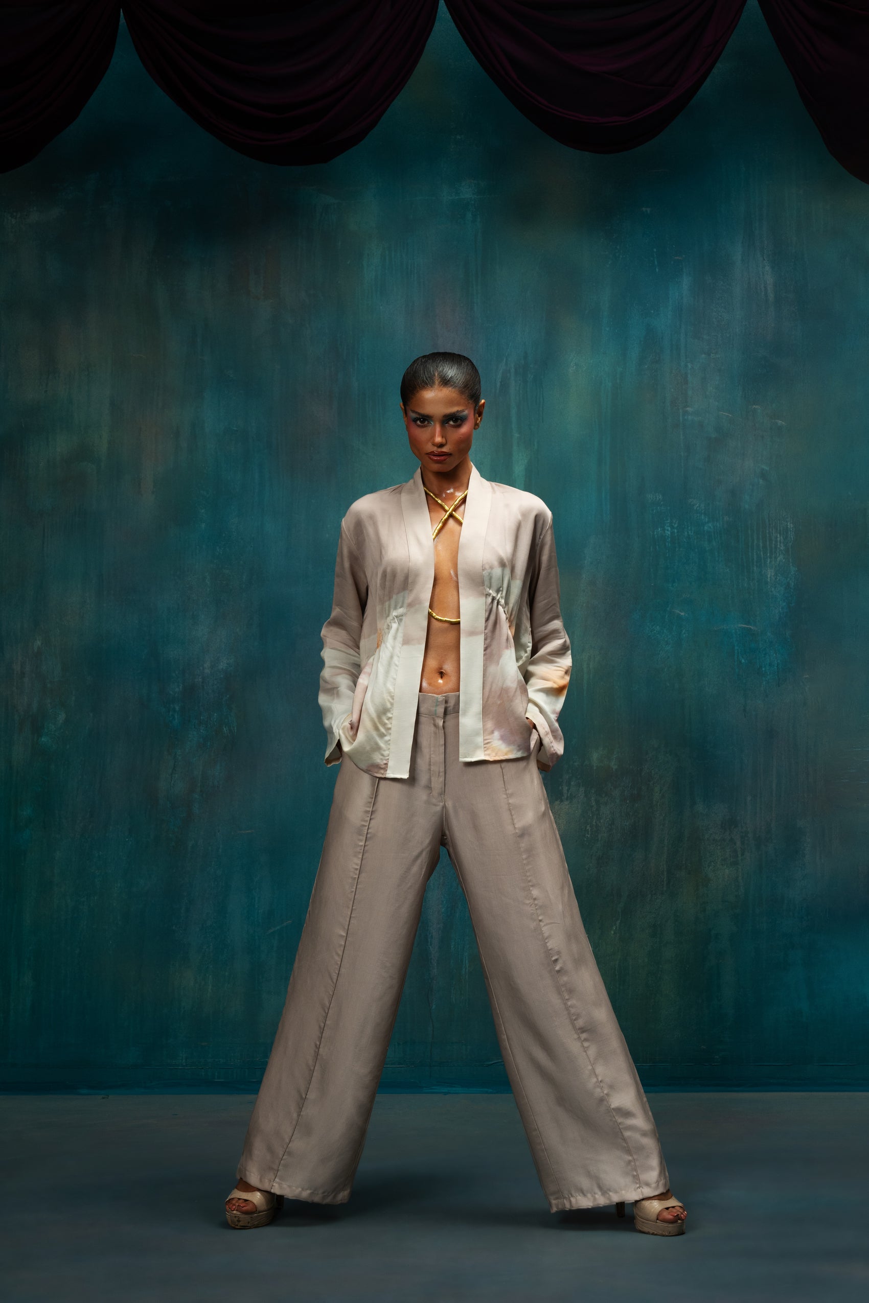 Rose Wash Relaxed Co-ord Set – Dust Rose