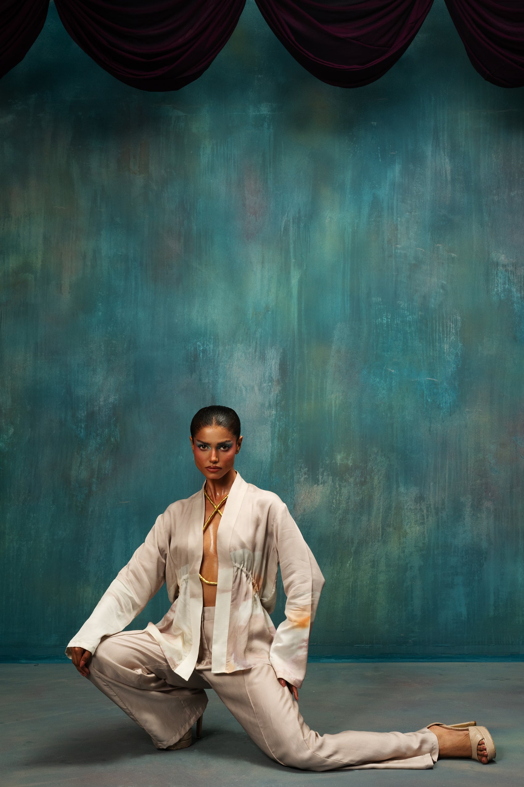 Rose Wash Relaxed Co-ord Set – Dust Rose