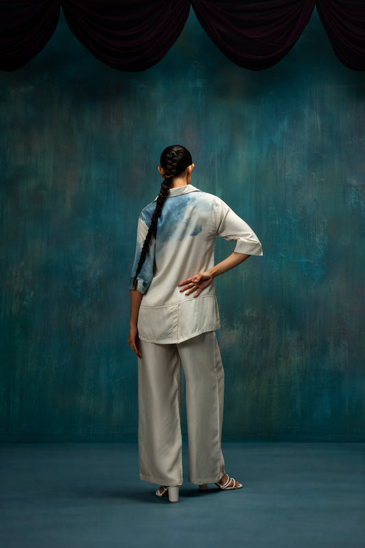 Skywash Flow Co-ord Set – Sky Blue