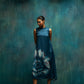 Bloom Flare Midi Dress - Teal