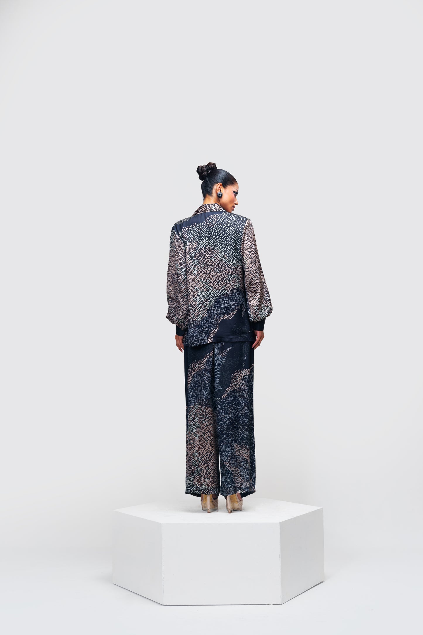 Ember Orbit Co-ord Set – Charcoal Rust